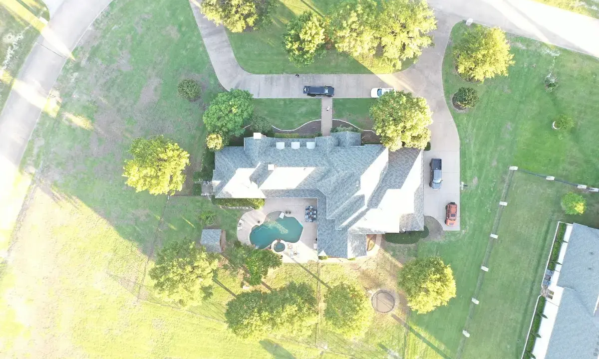 New shingle roof installation on a home in Bellmead